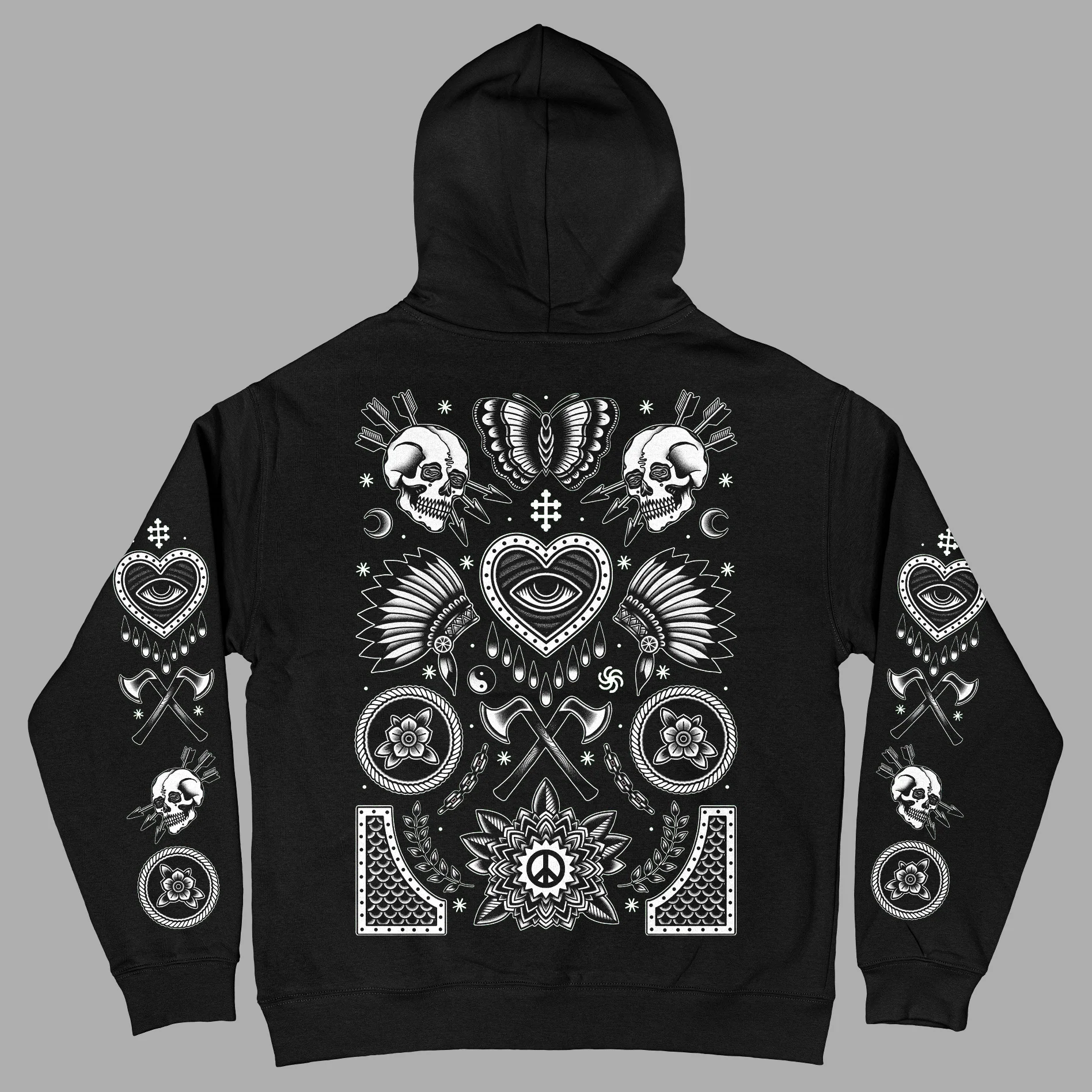 Bleeding Heart Hoody