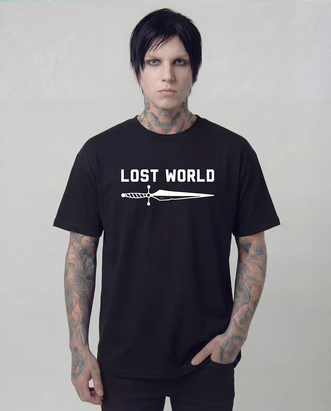 LW Dagger Black T-Shirt - Image 2