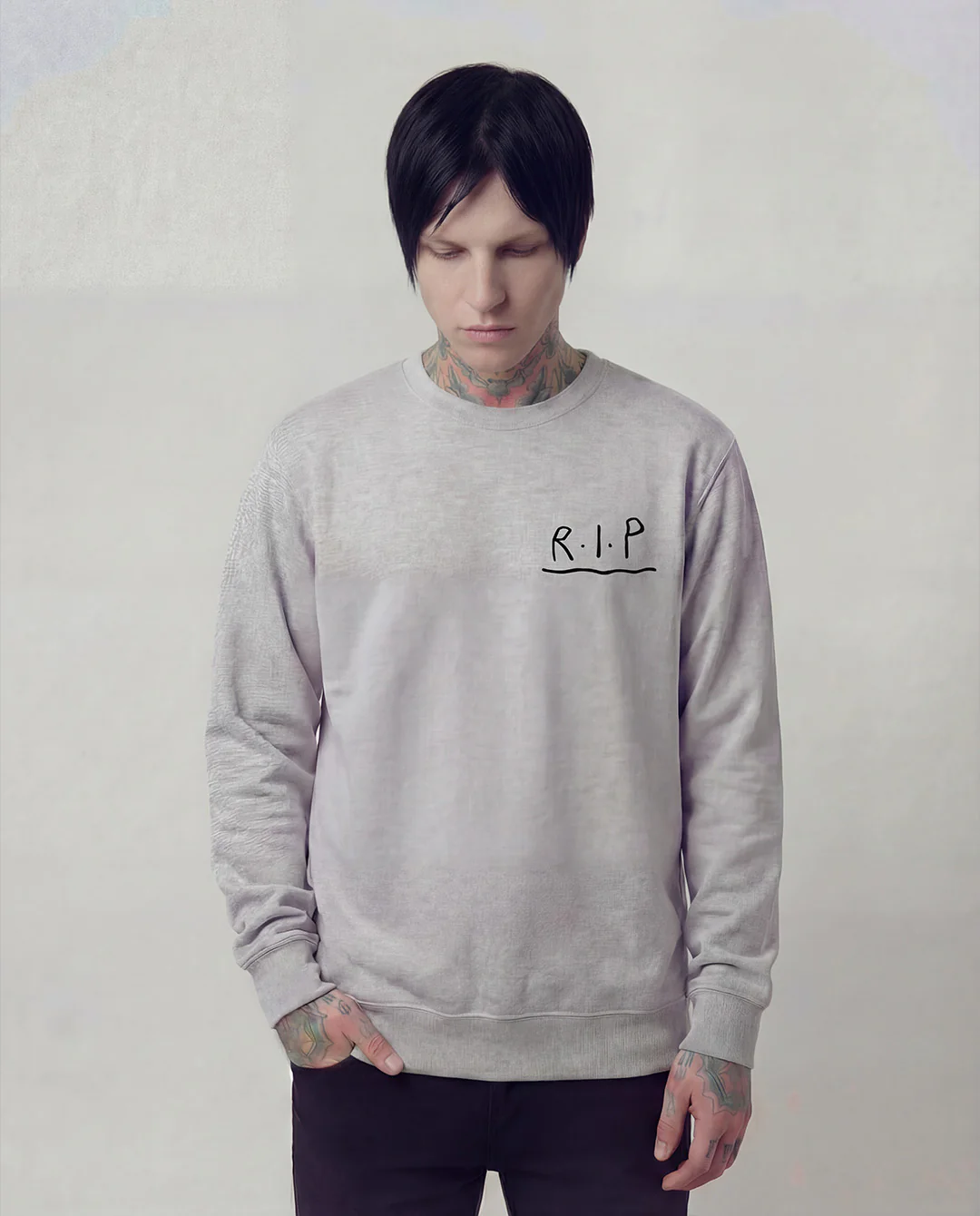 Relax is Priority Grey Crew - Image 4