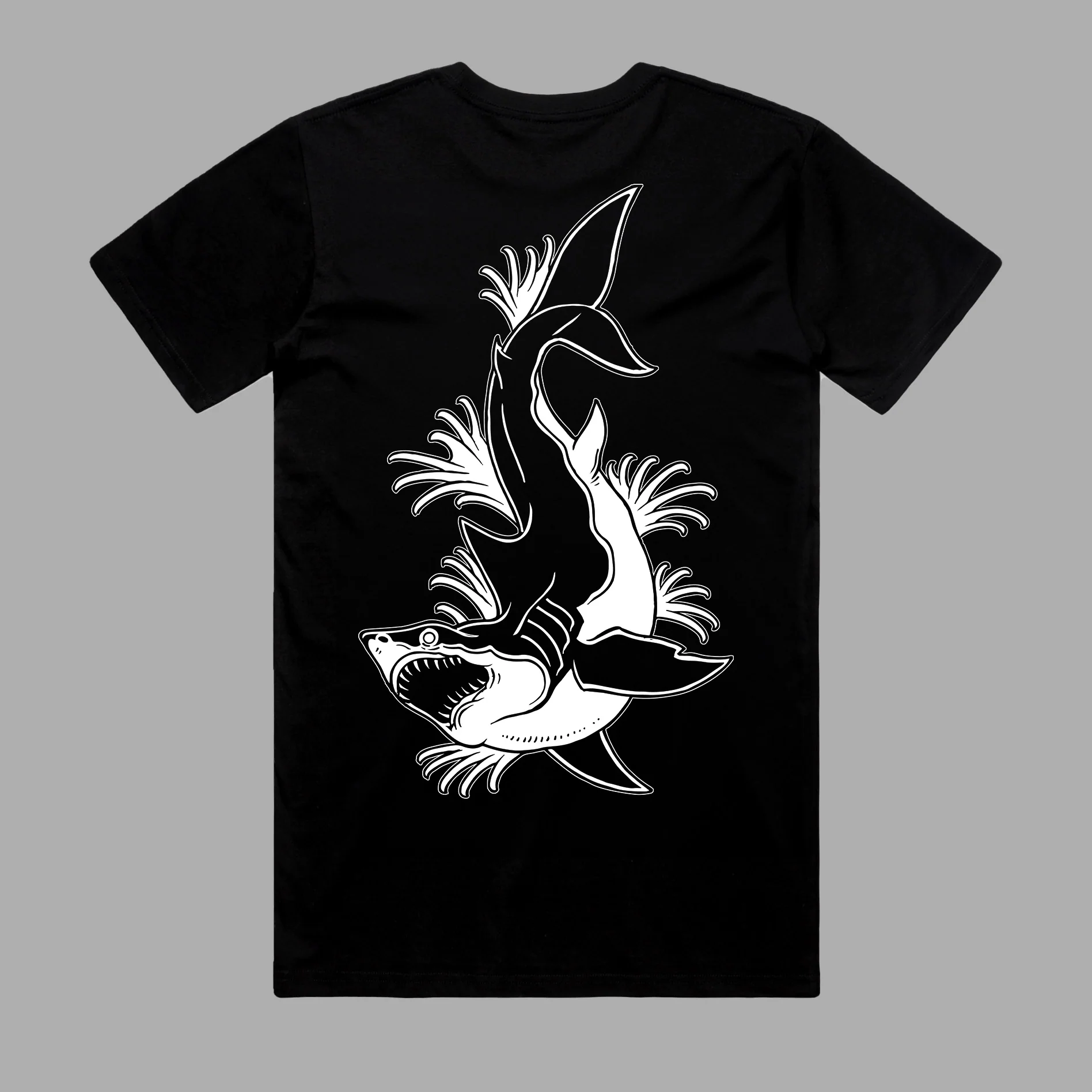 Shark Black T-Shirt
