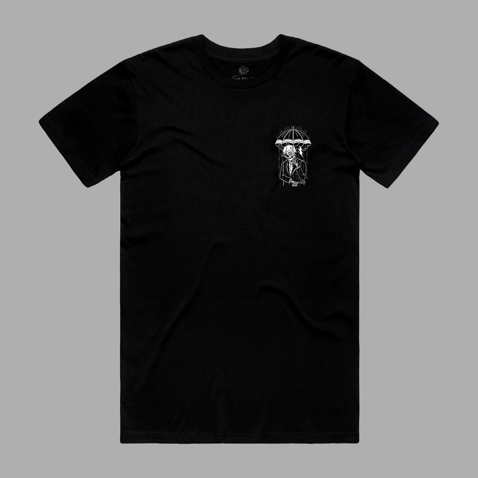 When It Rains Black T-Shirt - Image 2